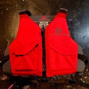 Adult Unisex S/M Outbound Life Jacket/PFD - Like New!